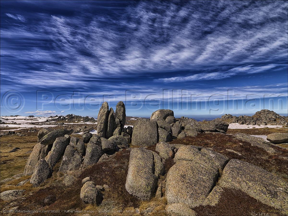 Peter Bellingham Photography Rams Head Range - Kosciuszko NP - NSW SQ (PBH4 00 10787)